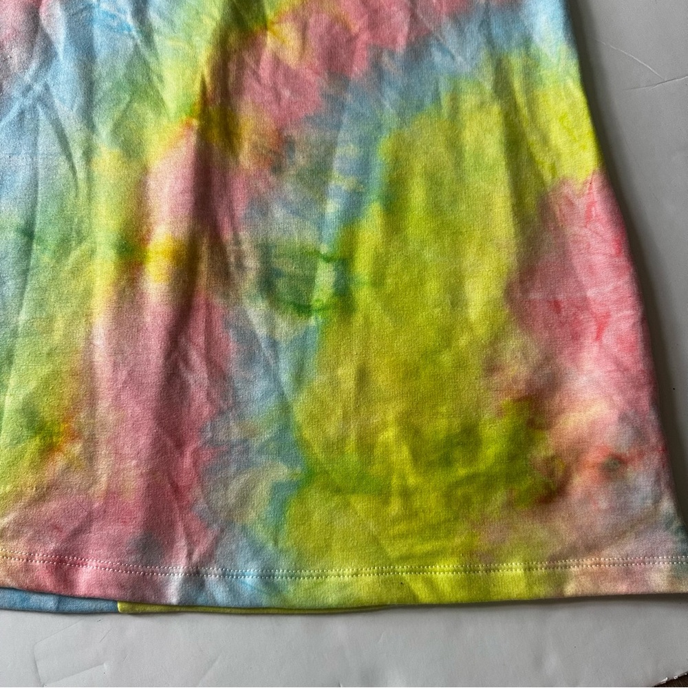 Hayden Girls Tie Dye Puff Sleeve Dress - Picture 3 of 6